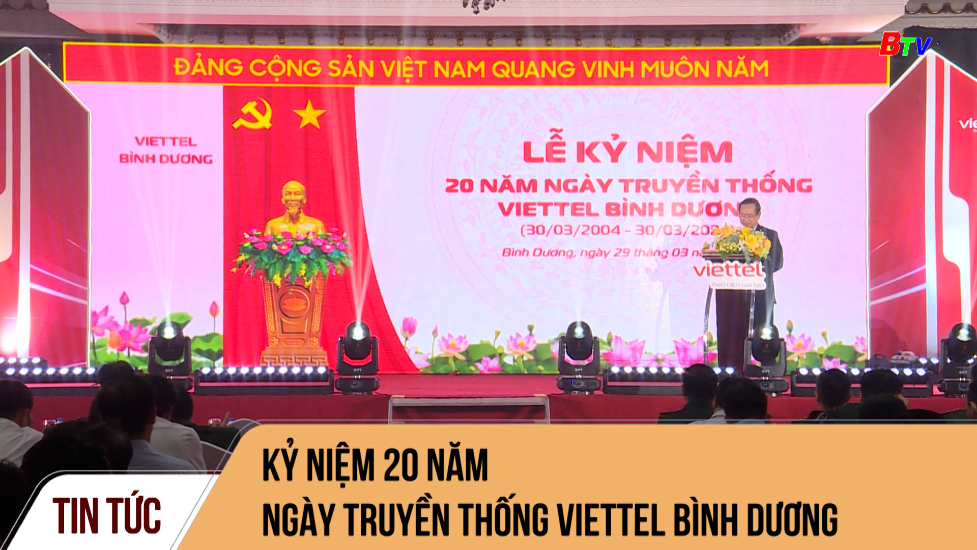 Kỷ niệm 20 năm ngày truyền thống Viettel Bình Dương